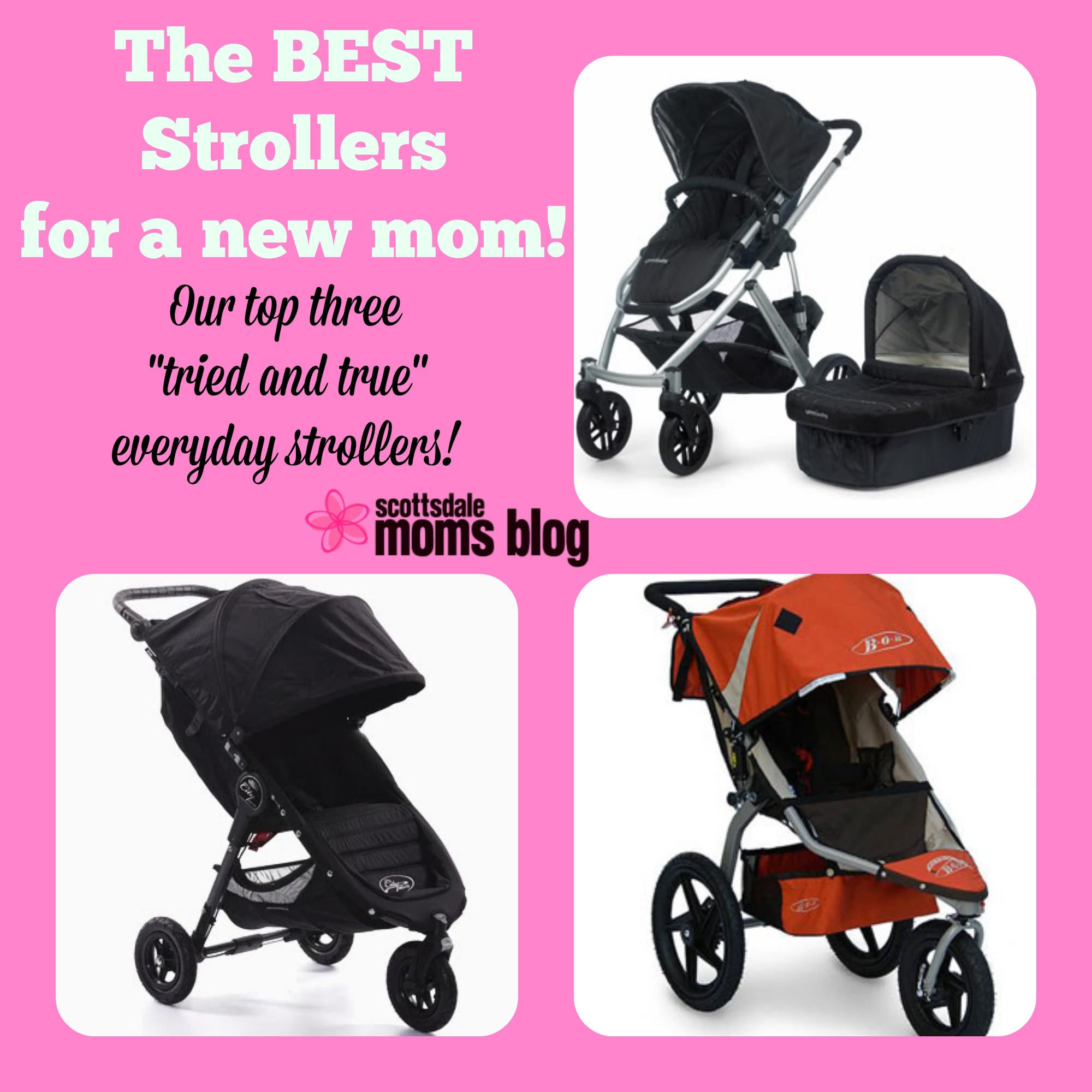 Our top 3 strollers