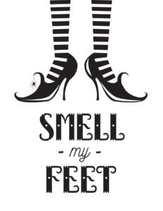 smell my feet white