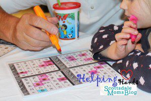 Family Night Bingo- Helping Hands