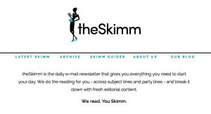 Do you Skimm?