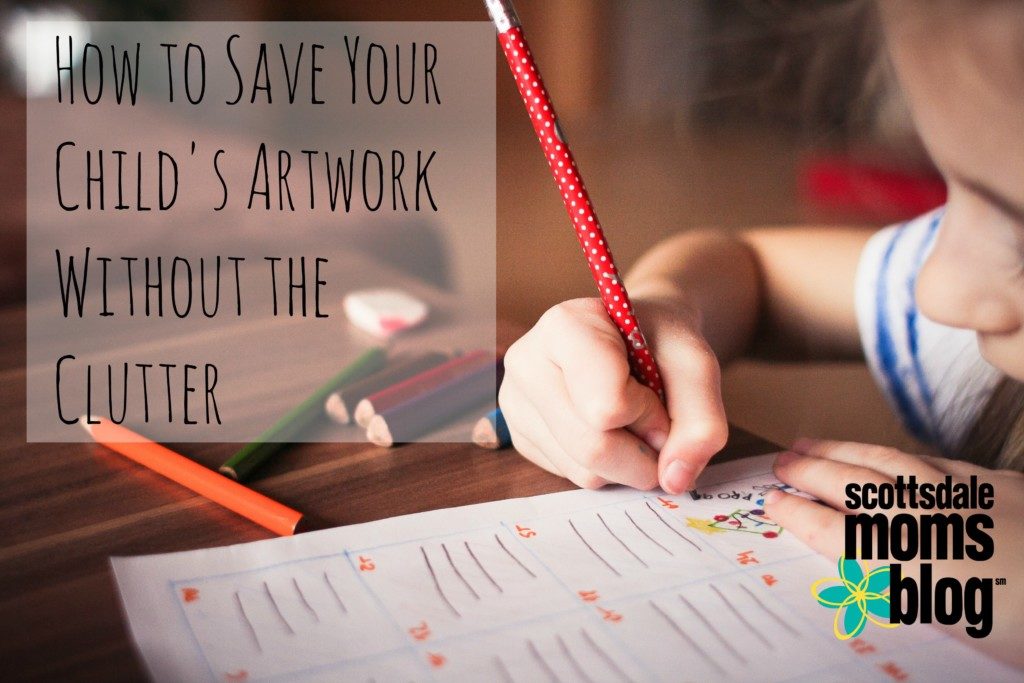 save your child's artwork