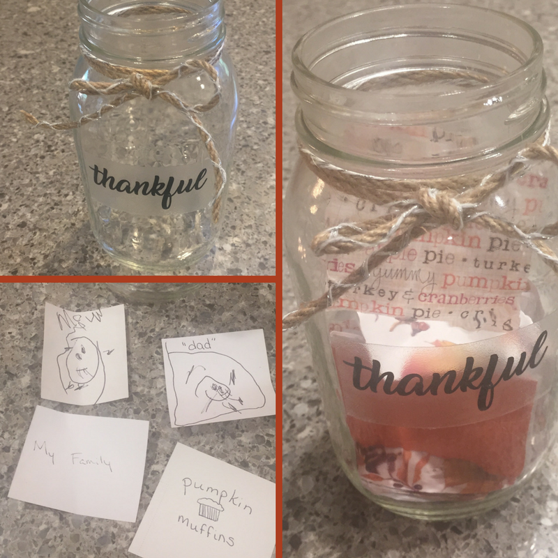 thankful jar